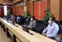 گزارش تصویری جلسه تودیع و معارفه مدیر امور مالی